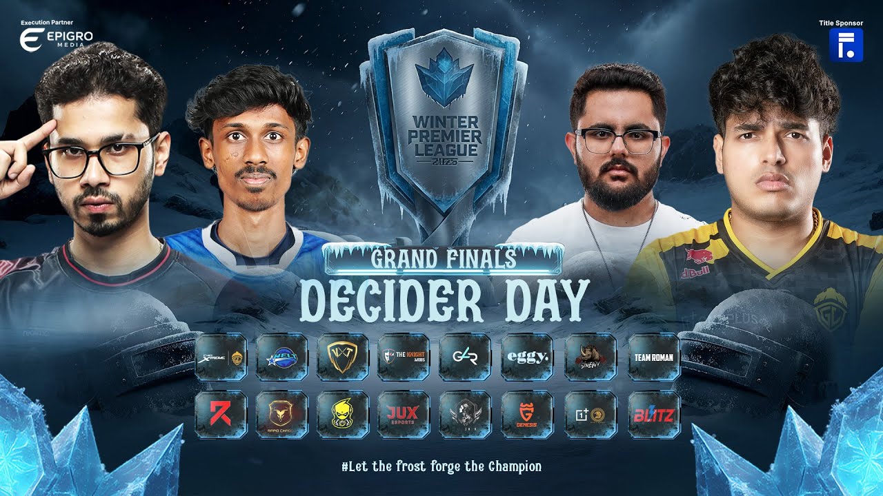 4TR Winter Premier League 2025 : Grand Finals Decider Day | Let The Frost Forge The Champion ! #godl