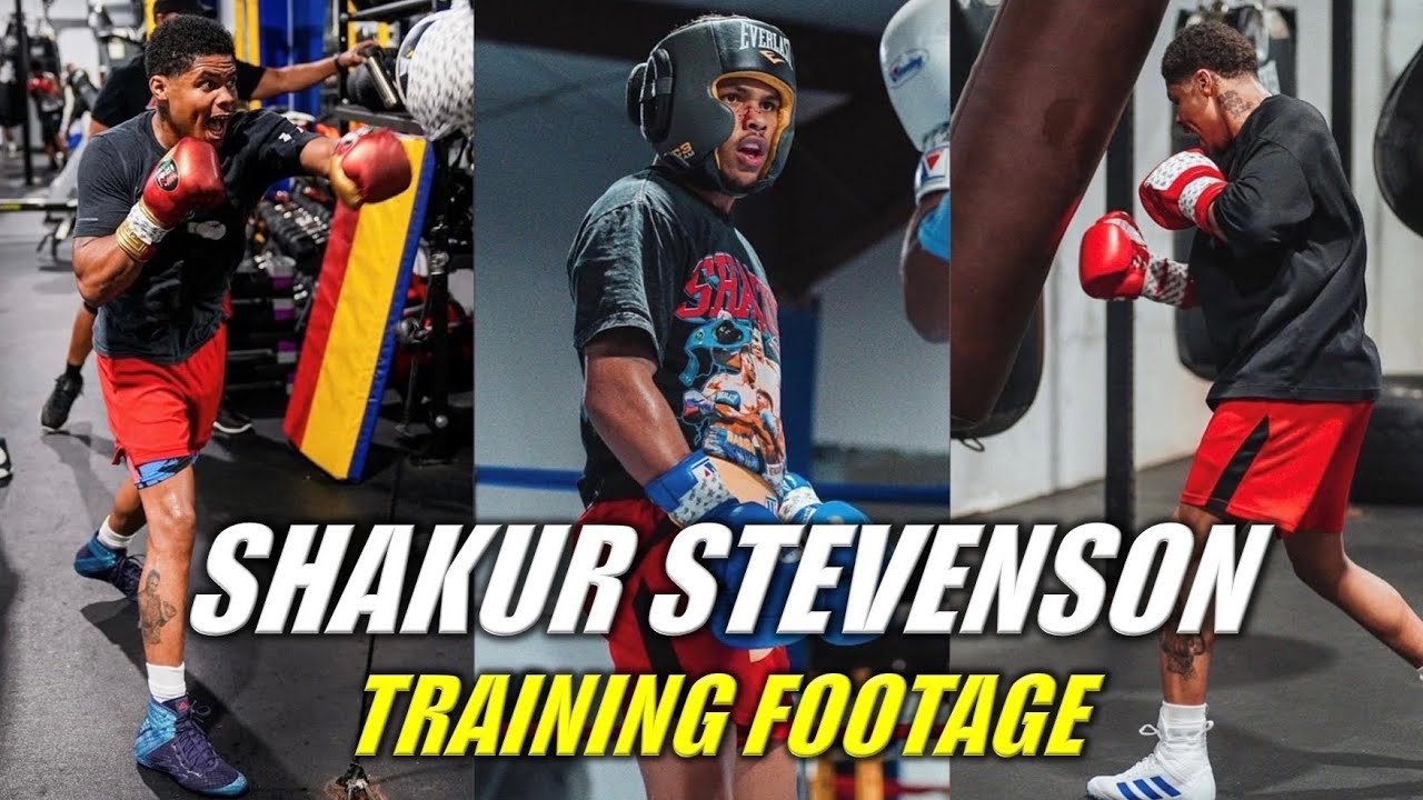 Shakur Stevenson Training Footage