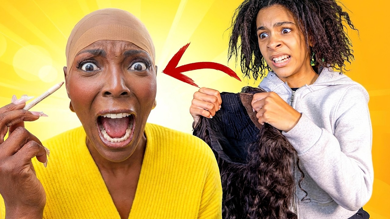 When Your Kids Install Your Wig 😂