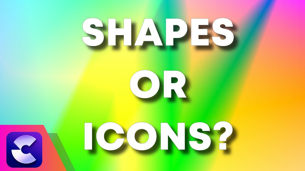 Shapes or Icons? - CreateStudio 3.0