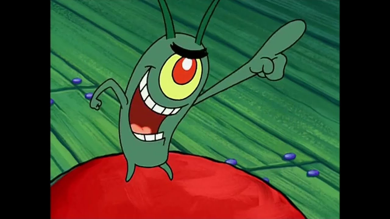 Mr. Krabs - Plankton! You knew I would never distrust a dollar! (READ DESCRIPTION)