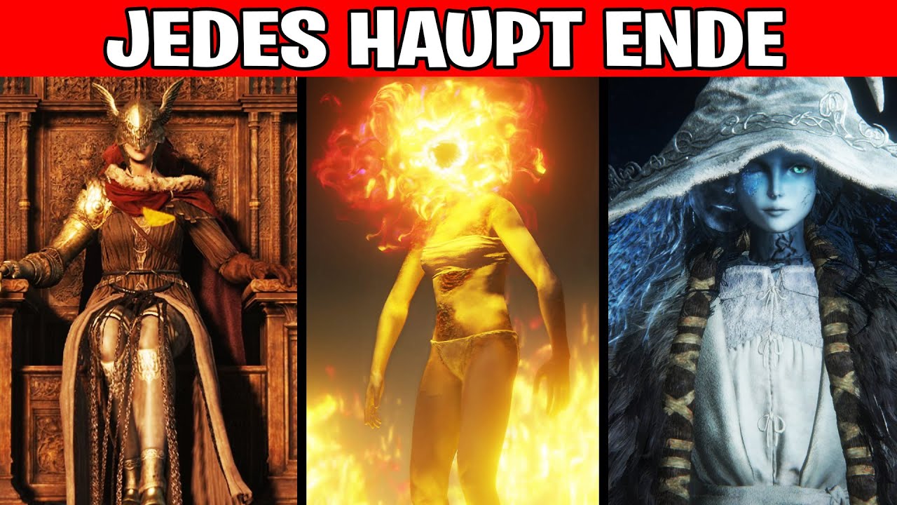 Alle Haupt Enden für Trophäen / Errungenschaften in Elden Ring