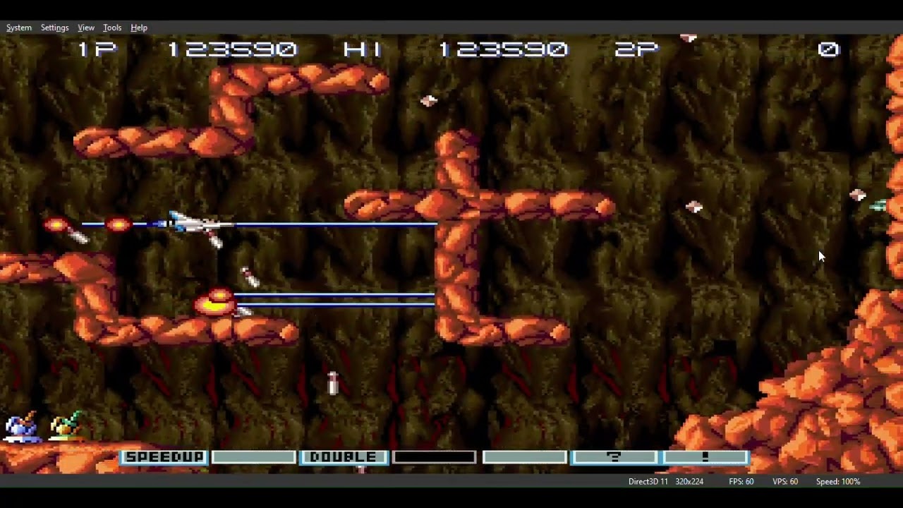 PS2 Longplay And Cheat (0039) Gradius III And IV (2000)