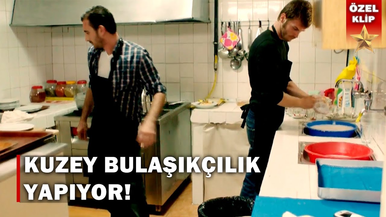 Kuzey Bulaşıkçılık Yapıyor! - Kuzey Güney Özel Klip