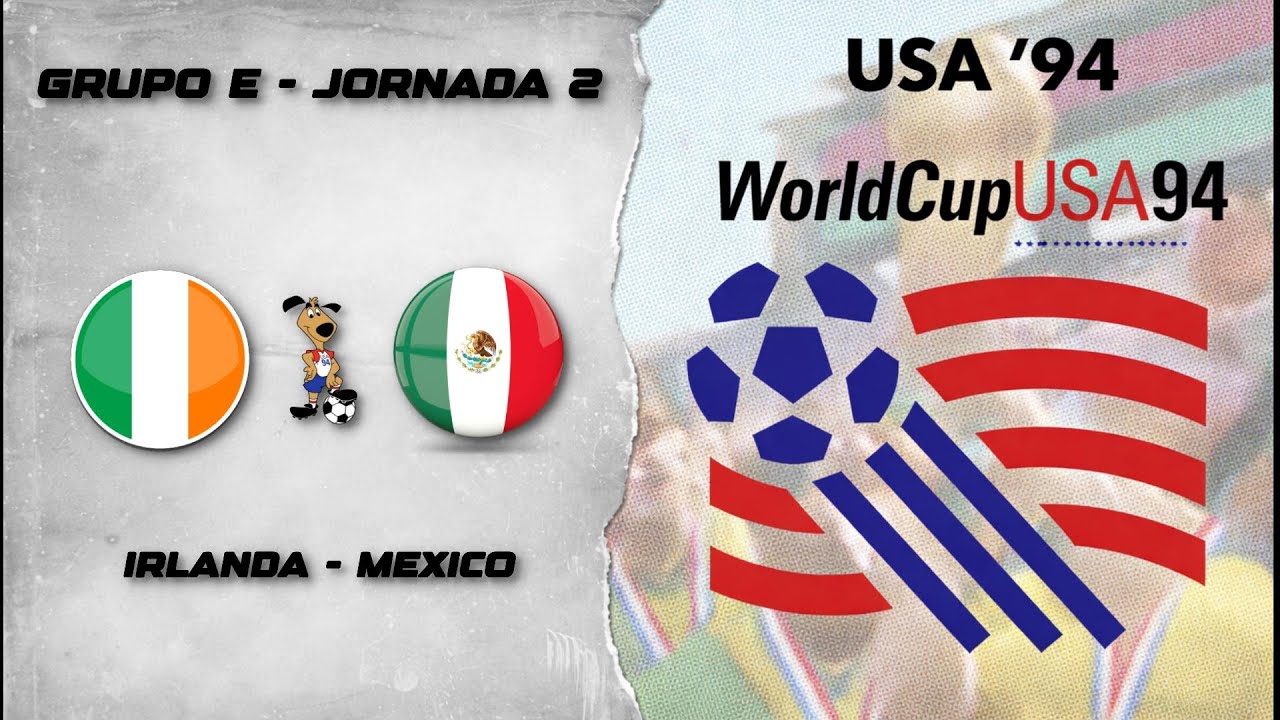 PES2021 - MUNDIAL USA 94 | Grupo E Jornada 2 | 🇮🇪 Irlanda 🆚 🇲🇽 México | FUMA