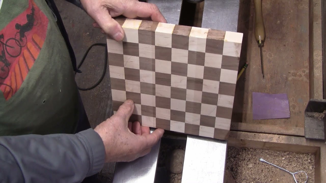 Wood Turning A Bowl In A Game Board