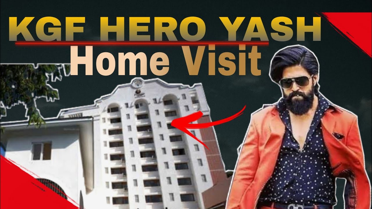 KGF Superstar Yash Home In Bangalore||Rocking Star Yash Home Visit Vlog ||@genesispuja1694