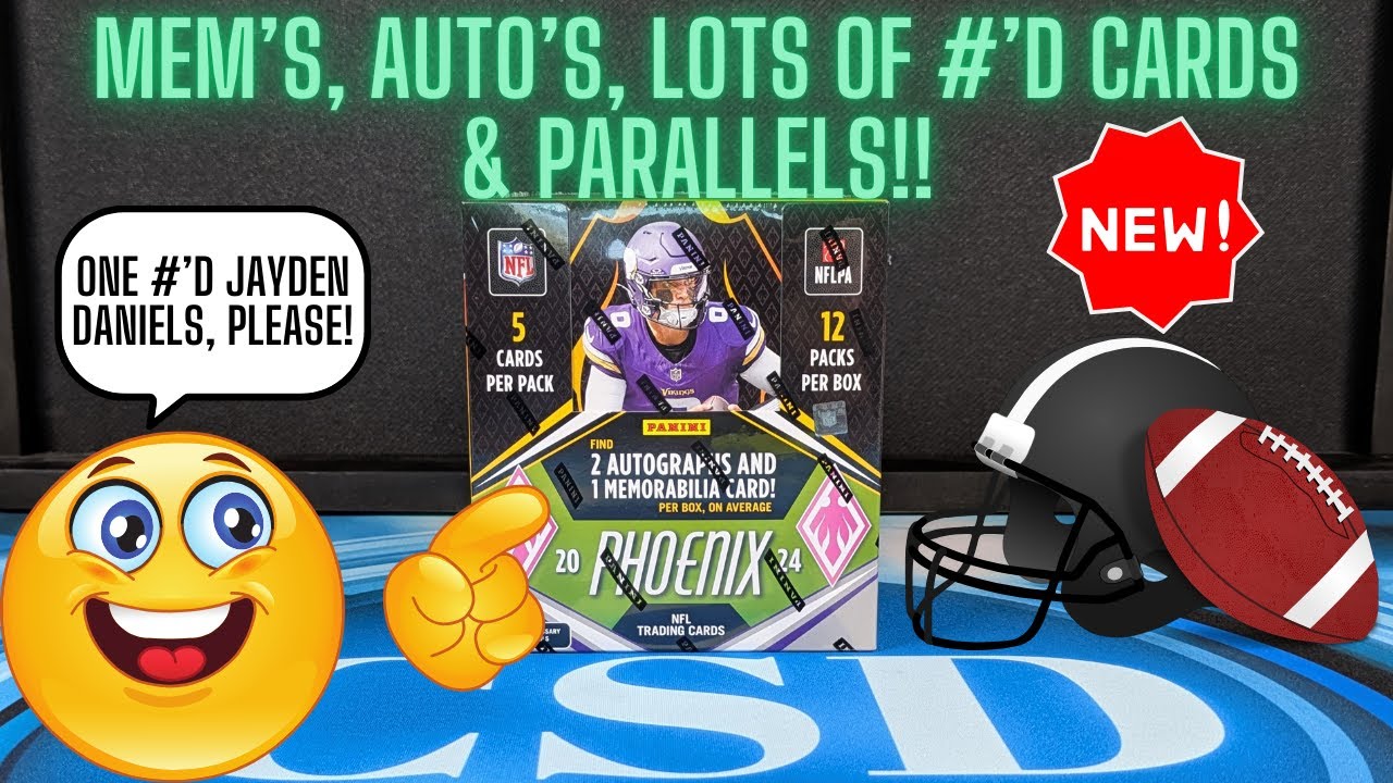 2024 Panini Phoenix Football Hobby Box Review.