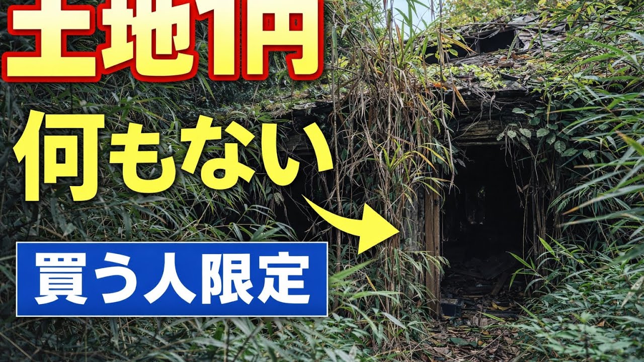 「何もない」が最大の価値｜宇佐市・山間集落の1円不動産