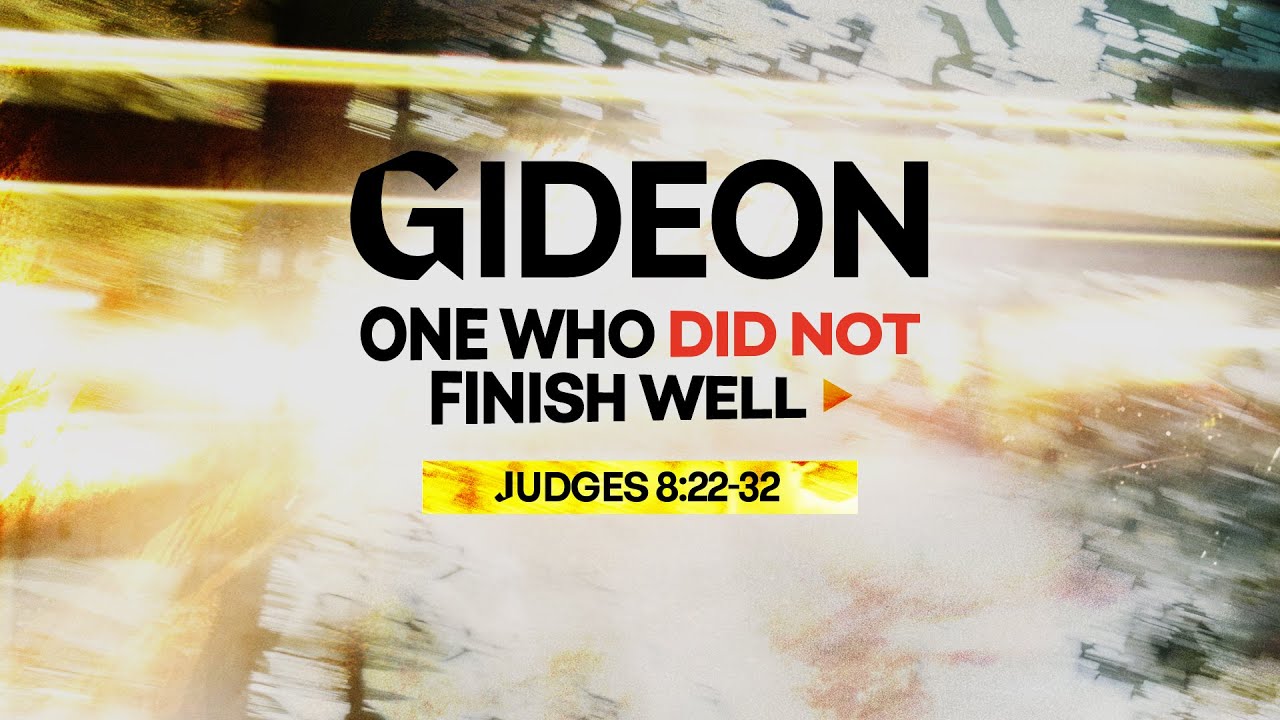 Sunday Service (25 Jan 2026) | Gideon: One Who Did Not Finish Well | Ps Jeff Chong