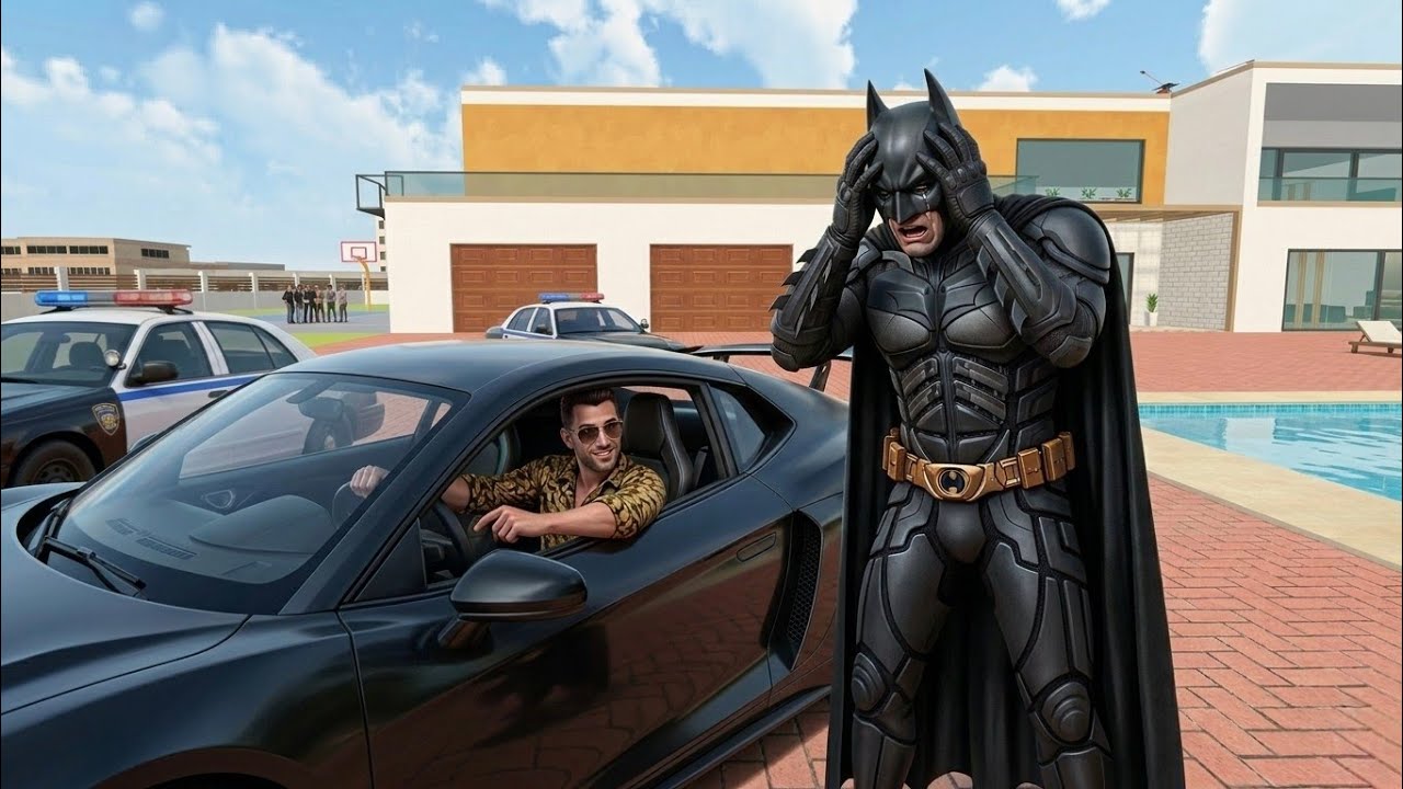 Franklin ne batman ki car chura Liya 🤩😱 Indian theft auto 🎉😍 Simulator 🔥 indian bike driving 3d game