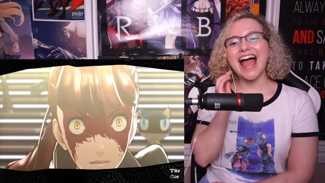Persona 5 Royal Kasumi / Sumire True Awakening Reaction
