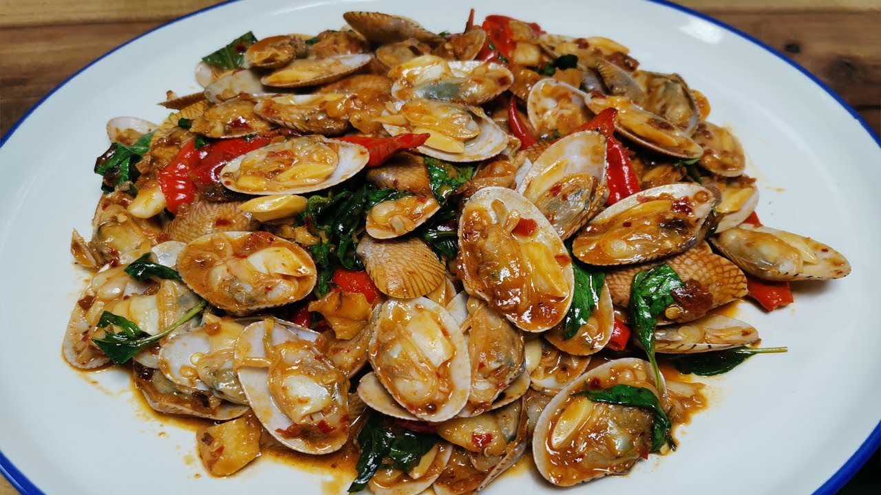 ผัดหอยลาย สูตรเด็ดร้านข้าวต้มโต้รุ่ง เทคนิคผัดหอยให้เนื้อเด้ง ต้องทำวิธีนี้เหมือนนั้งกินที่ร้าน