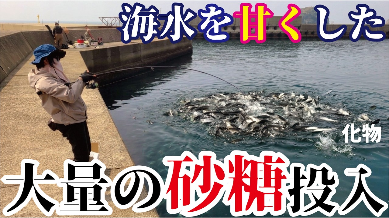 現場騒然】海に砂糖を大量投入した結果！甘くなった海水から前代未聞の化物があがった