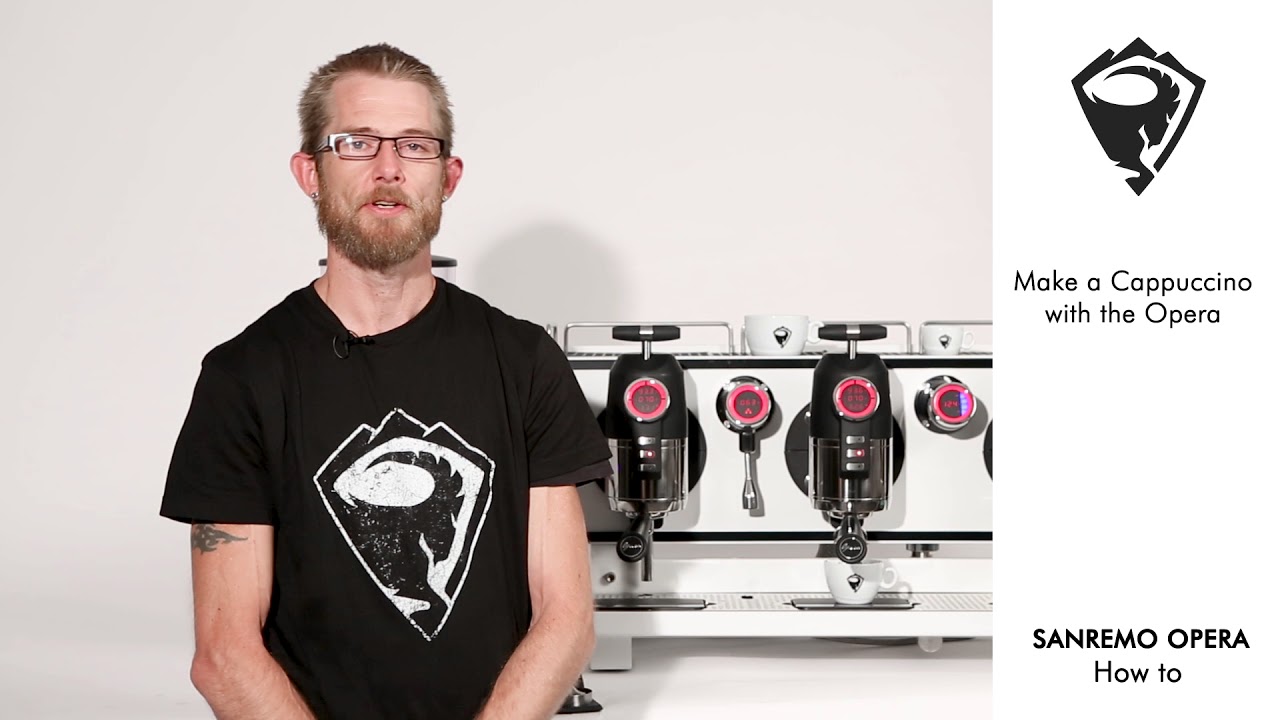 How to Make a Coffee Cappucino   Sanremo Opera