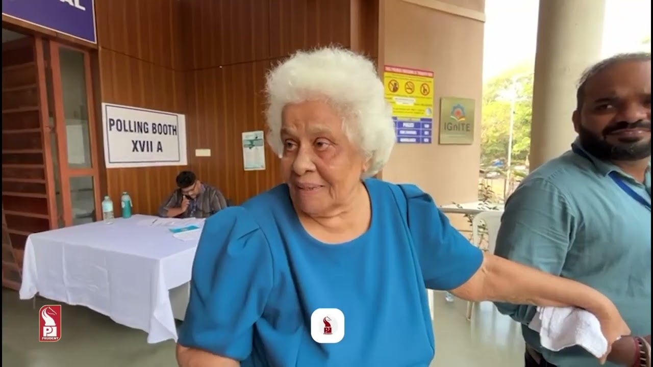 85-Year-Old Panaji Voter From Colva Casts Vote In CCP Polls