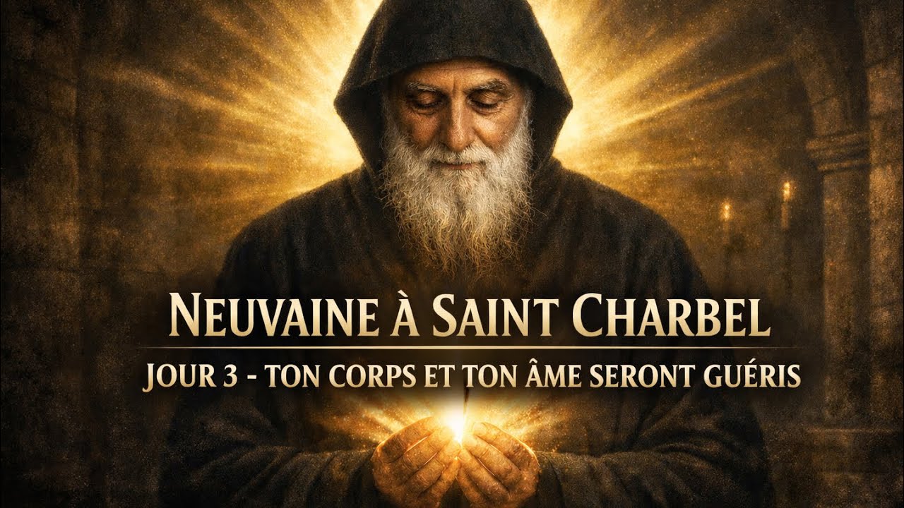 💛 NEUVAINE à SAINT CHARBEL – JOUR 3 : GUÉRISON DU CORPS ET DE L’ÂME 🩺