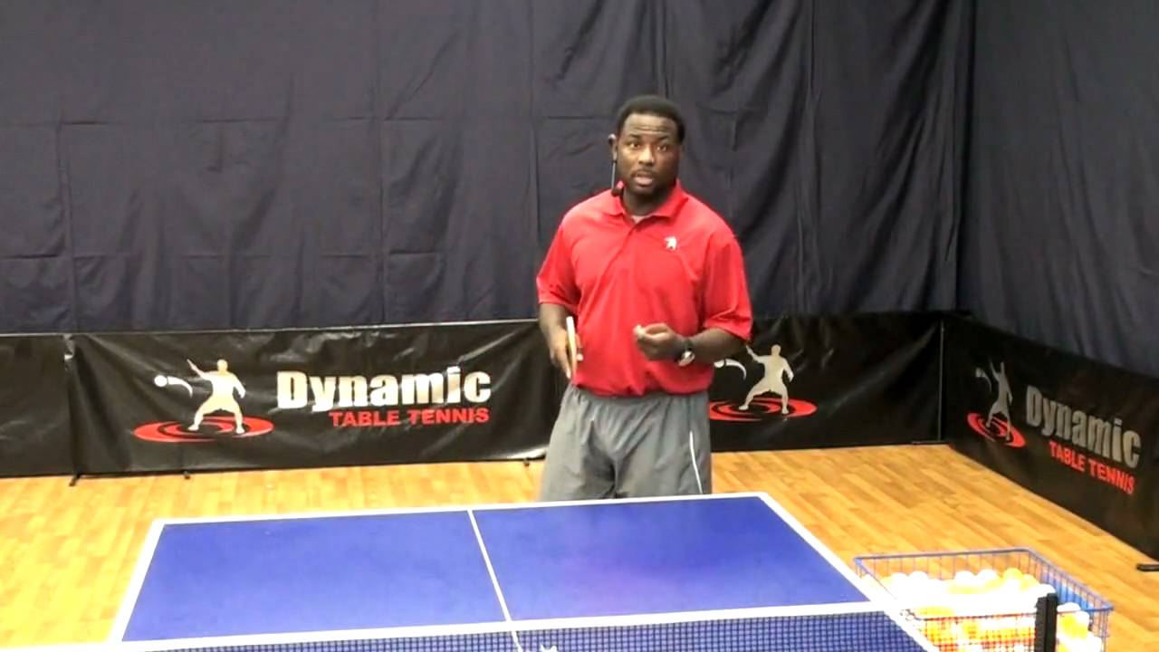 Dynamic Table Tennis - Multi ball Training with Brian Pace, Week 1