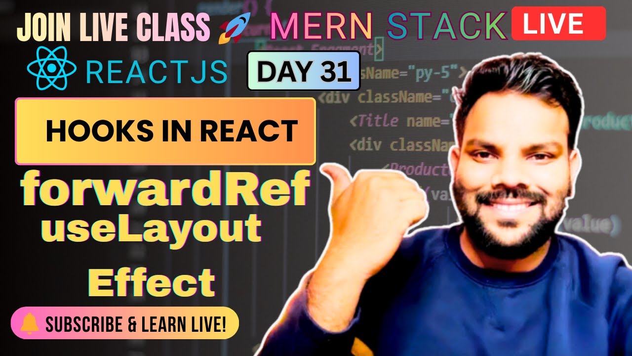 useEffect vs useLayoutEffect Explained | forwardRef Full Guide | React Hooks Deep Dive   | Day 31