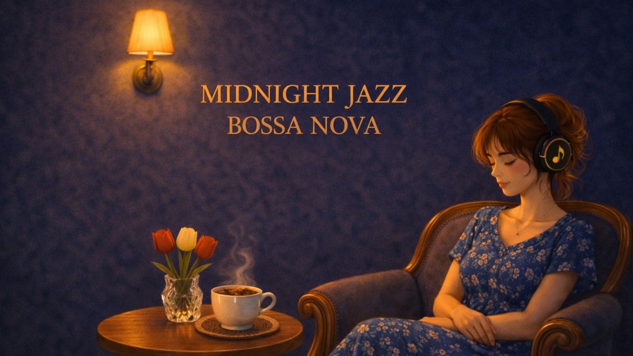 Midnight Bossa Nova #05 | 레트로한 뉴웨이브의 보사노바- Retro New Wave Jazz & Soft Minimal Mood – Jazz Moments