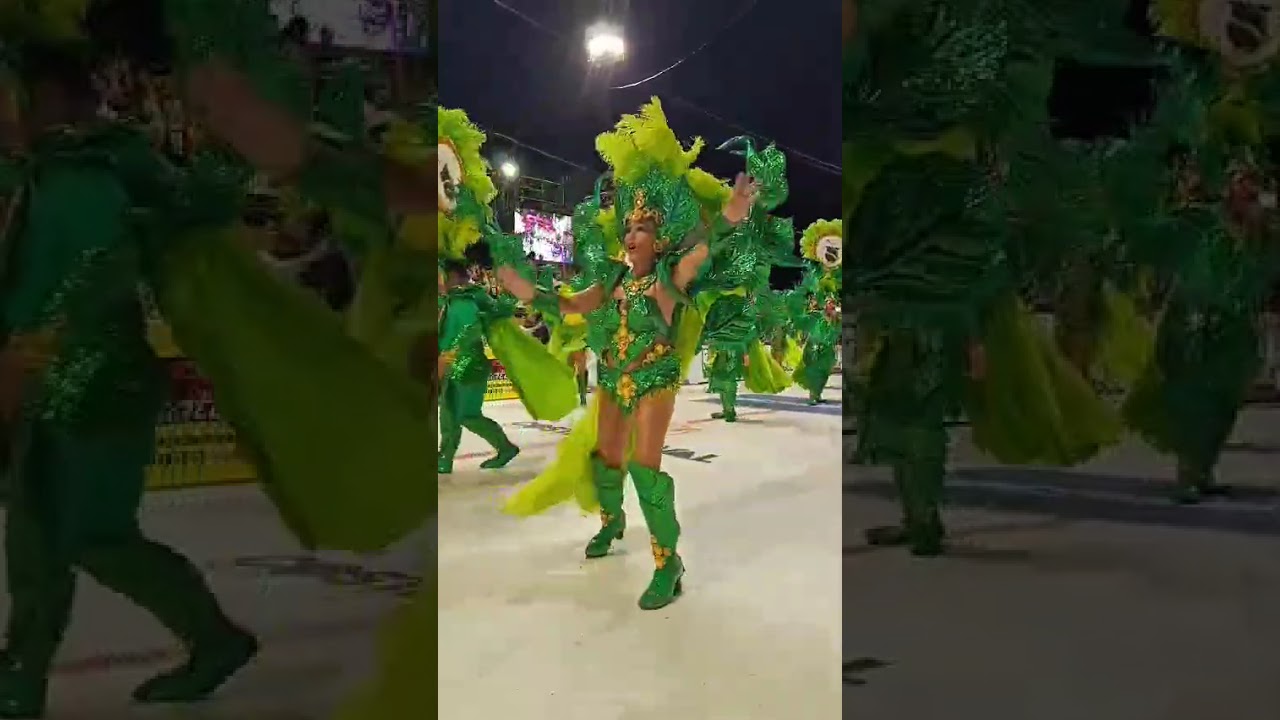 Así desfiló la actual Campeona en la quinta noche del Carnaval de Concordia
