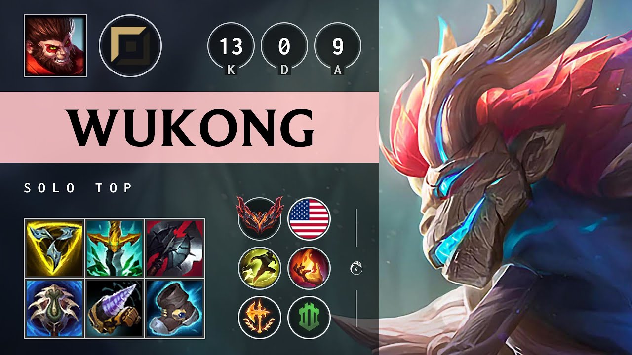 Wukong Top vs Yorick - NA Grandmaster Patch 25.07