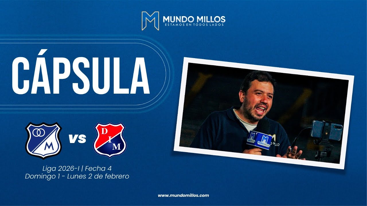 #CápsulaMundoMillos MILLONARIOS 0-0 Medellín (Apertura 2025)