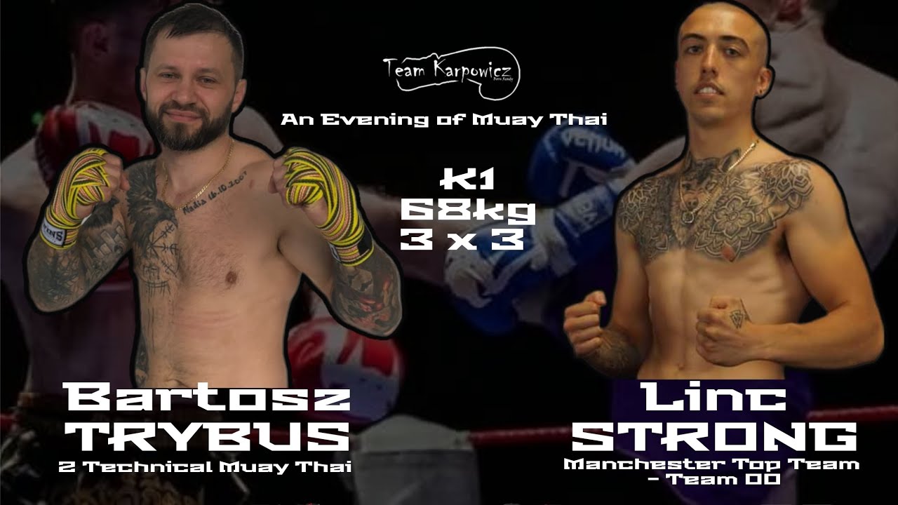 Bartosz Trybus Vs Linc Strong - WFMC K1 British Title 68kg