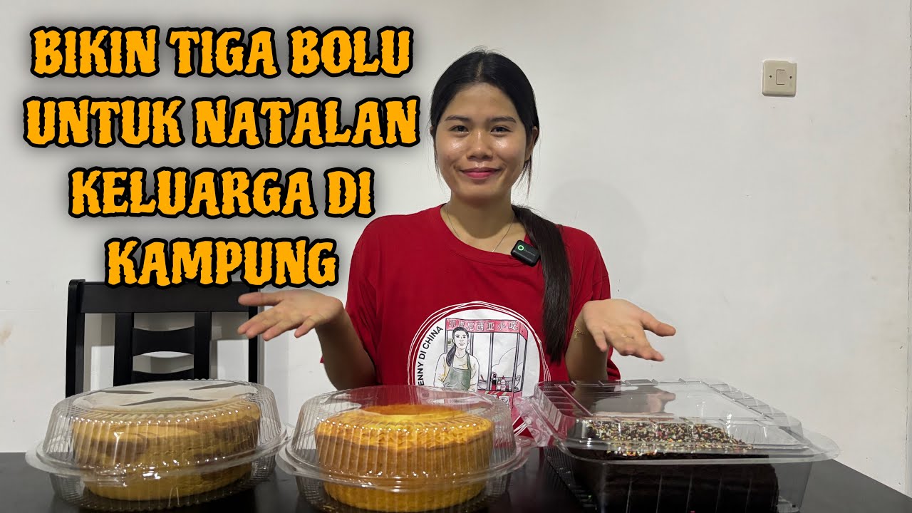 BIKIN KUE BARENG ASO UNTUK DIBAWA NATALAN KE KAMPUNG MAMA