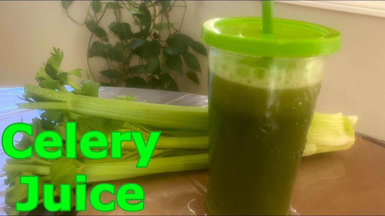 How to Make Anti-Inflammatory  Celery Juice |Keto and Low Carb, Healthy food recipes