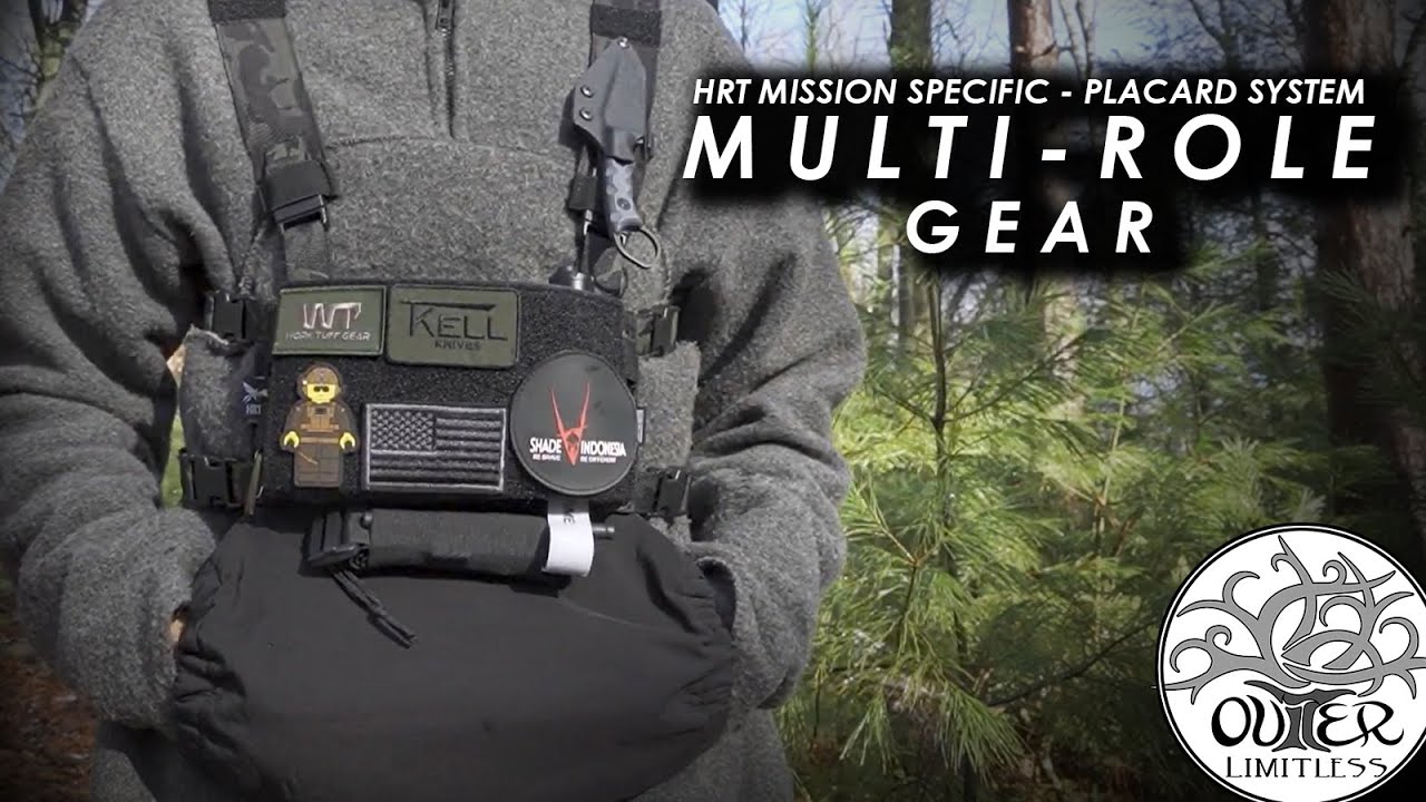 Mission Critical Gear!! HRT Placards & Harness System - Fantastic...Highly Recommended!!