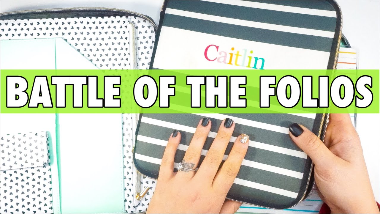 PLANNER 101 | WHICH PLANNER FOLIO IS THE BEST? | HAPPY PLANNER FOLIO VS EC PLANNER FOLIO
