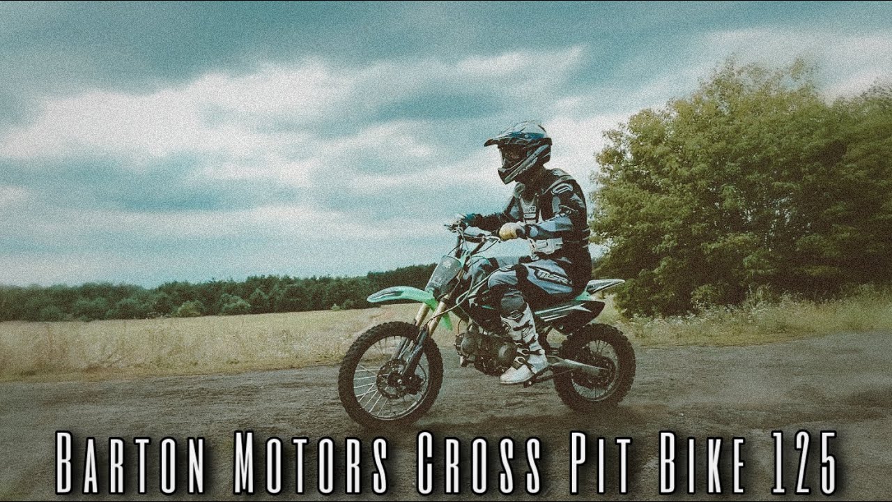 Barton Motors Cross Pit Bike 125 💚🔥🖤