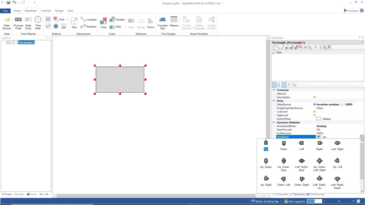 Iconics GraphWorx Basic 4 GraphWorx Using Dynamics to Animate Displays