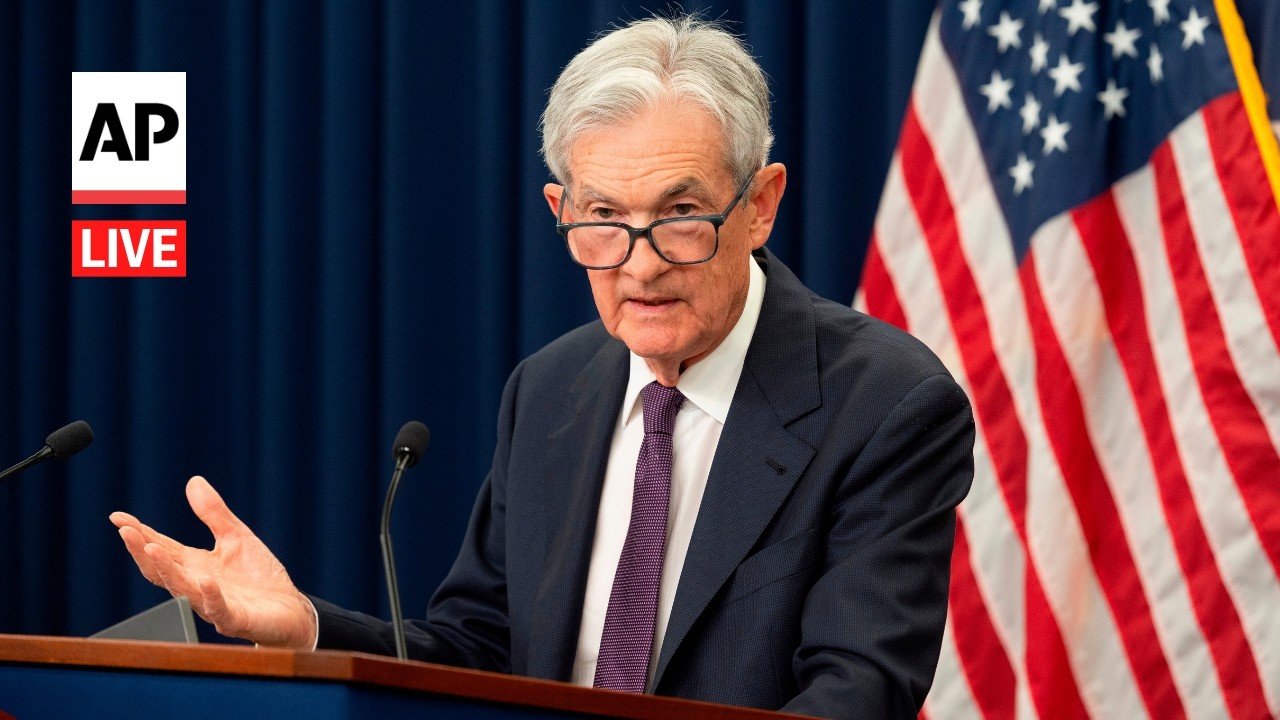 LIVE: Jerome Powell speaks after his last FOMC meeting as Fed chair (full speech)