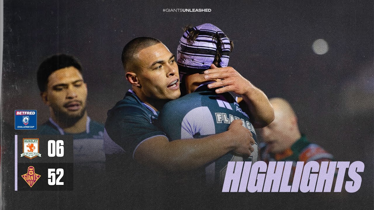 Highlights | Hunslet vs Huddersfield Giants | BCCR3