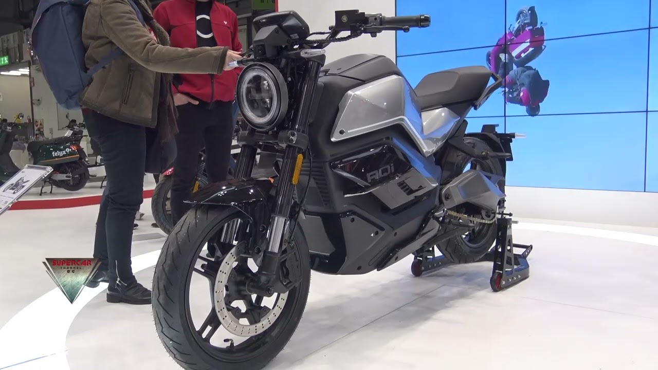 2022 NIU RQI Walkaround Eicma 2021 Milan Due rote
