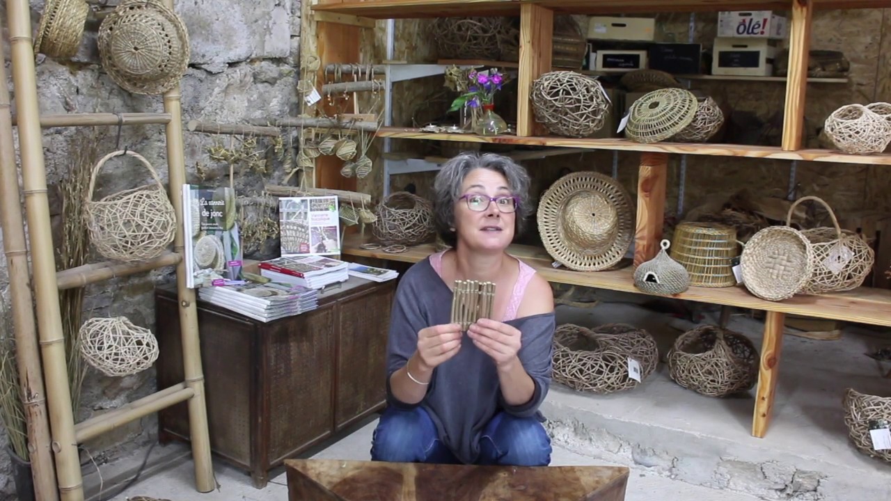 Vannerie : un porte savon