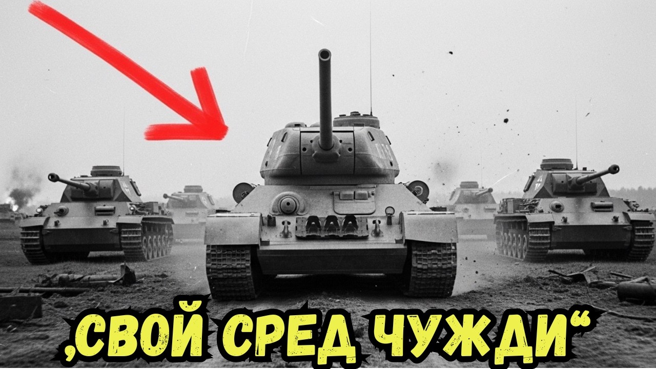 Т-34 Влезе В Центъра На Колона На СС И Се Престори На „Свой“ — Минус 12 „Пантери“ За Една Нощ