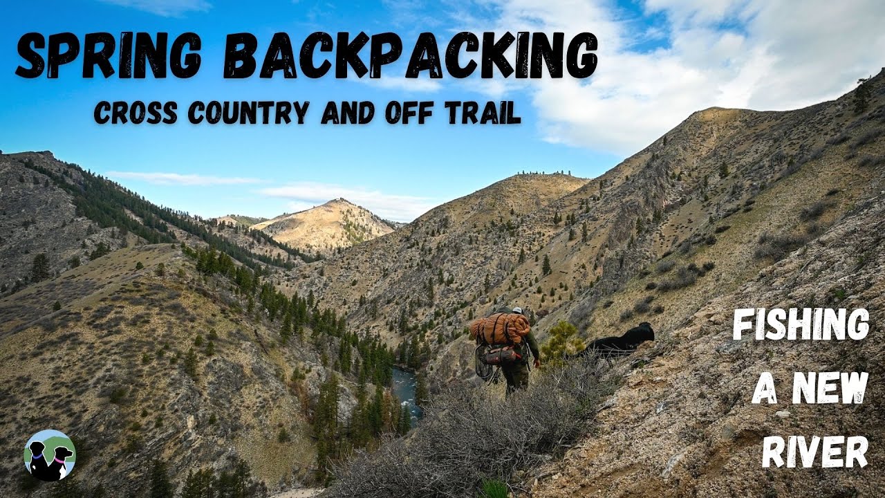 Backpacking NEW fishing spots | Spring fishing and exploring