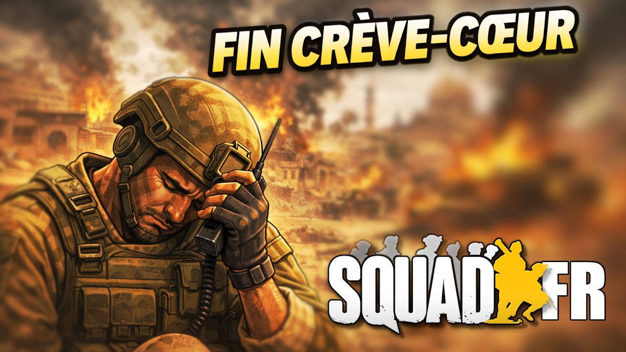 Squad FR [Commandant Gameplay] L’erreur qui nous coûte la partie sur Al Basrah ! [4K]