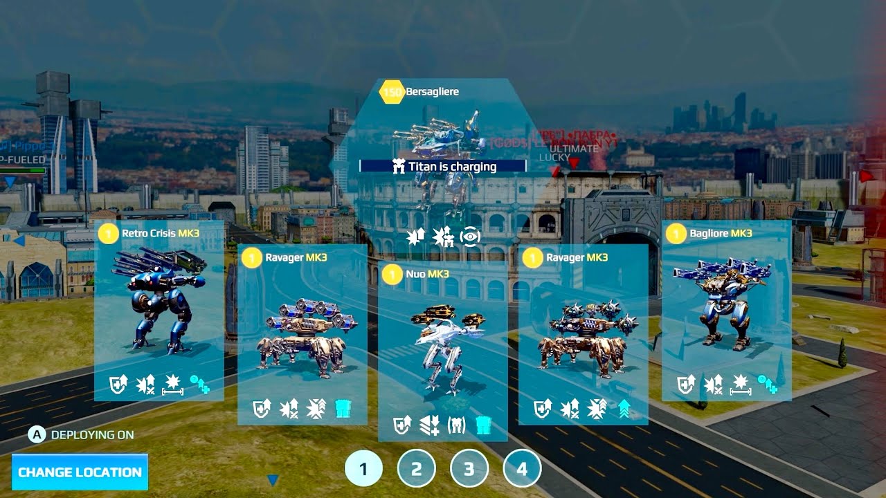 Вap роботc: Давайте поиграем в TDM | Ravager, Nuo, Crisis & Bagliore Геймплей