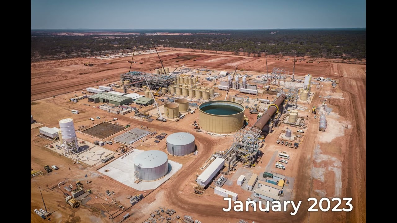 Lynas' Kalgoorlie Rare Earths Processing Facility August 2023