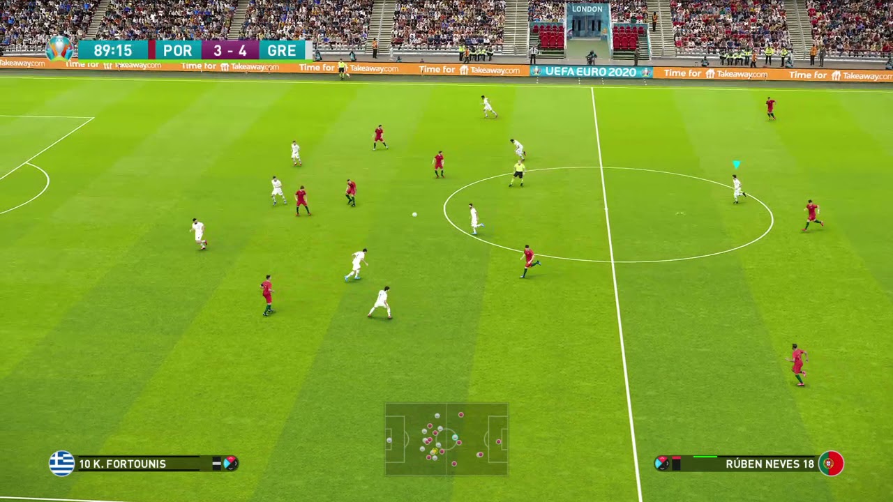 eFootball PES Greece v Portugal