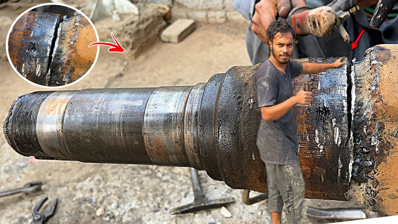 How to Repair Broken Tube of Truck at a  Workshop || Complete Process