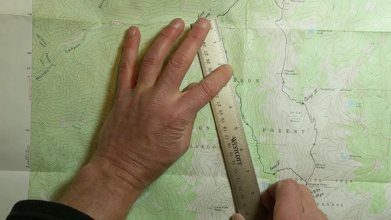 Backcountry planning with paper and digital maps