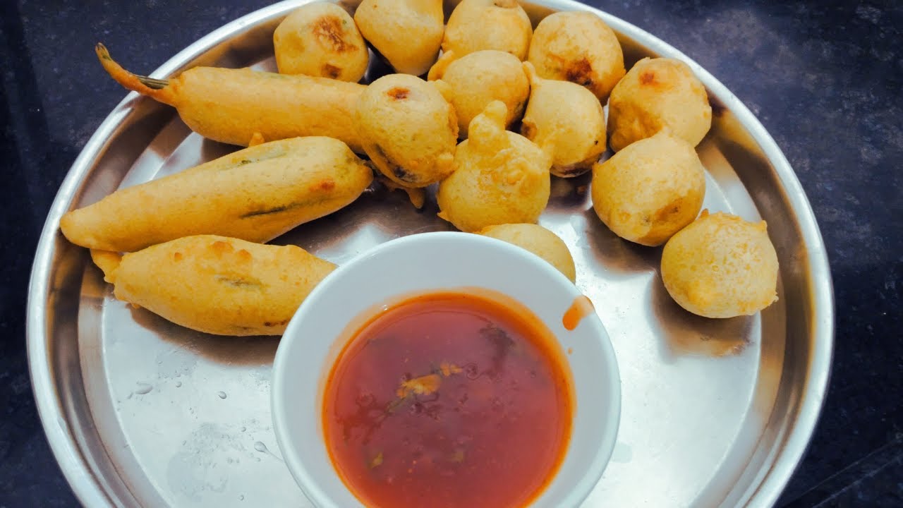 Vada and Marcha na Bhajiya by BG cooking studio #bhajiya #vada #mirchivada