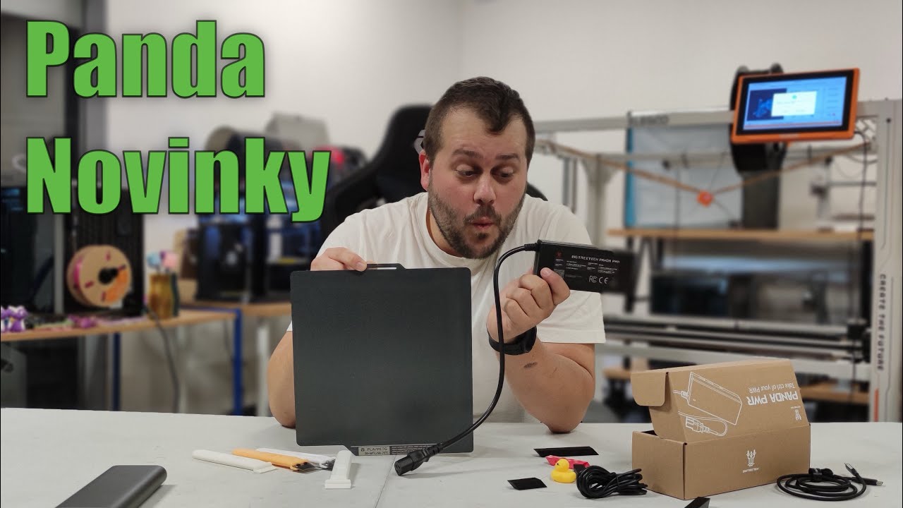 BIQU Panda Claw Gear Set, Buildplate & Panda PWR: Upgrade Pro Bambu Lab Tiskárny