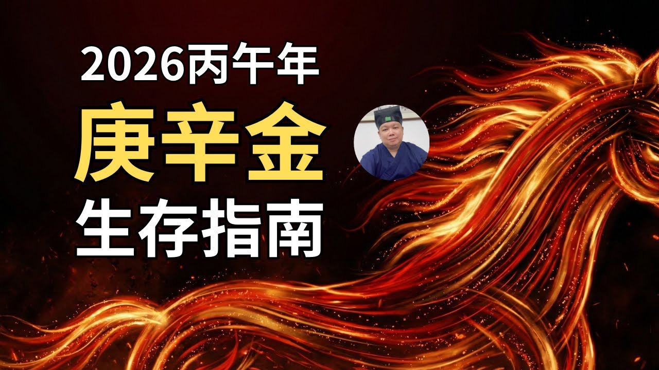 從2026丙午氣機看庚辛金：火如何煉造，又如何燒穿？應該把力氣用在哪？| 附净宅法门