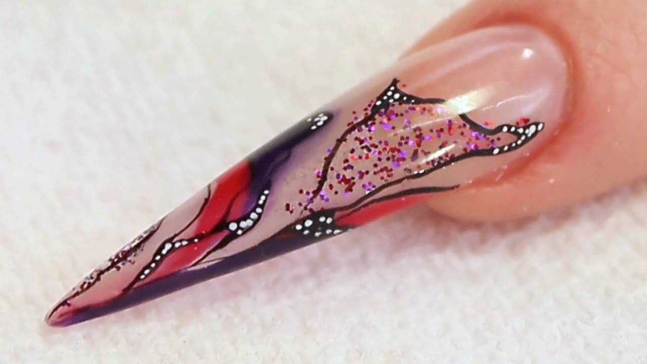 UV Gel Nail Design Tutorial Video by Naio Nails